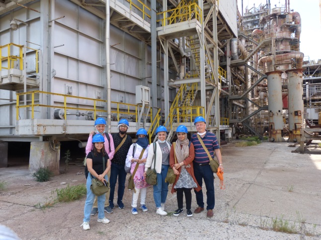 Visit of amonium nitrate producing factory Neochim in Bulgaria